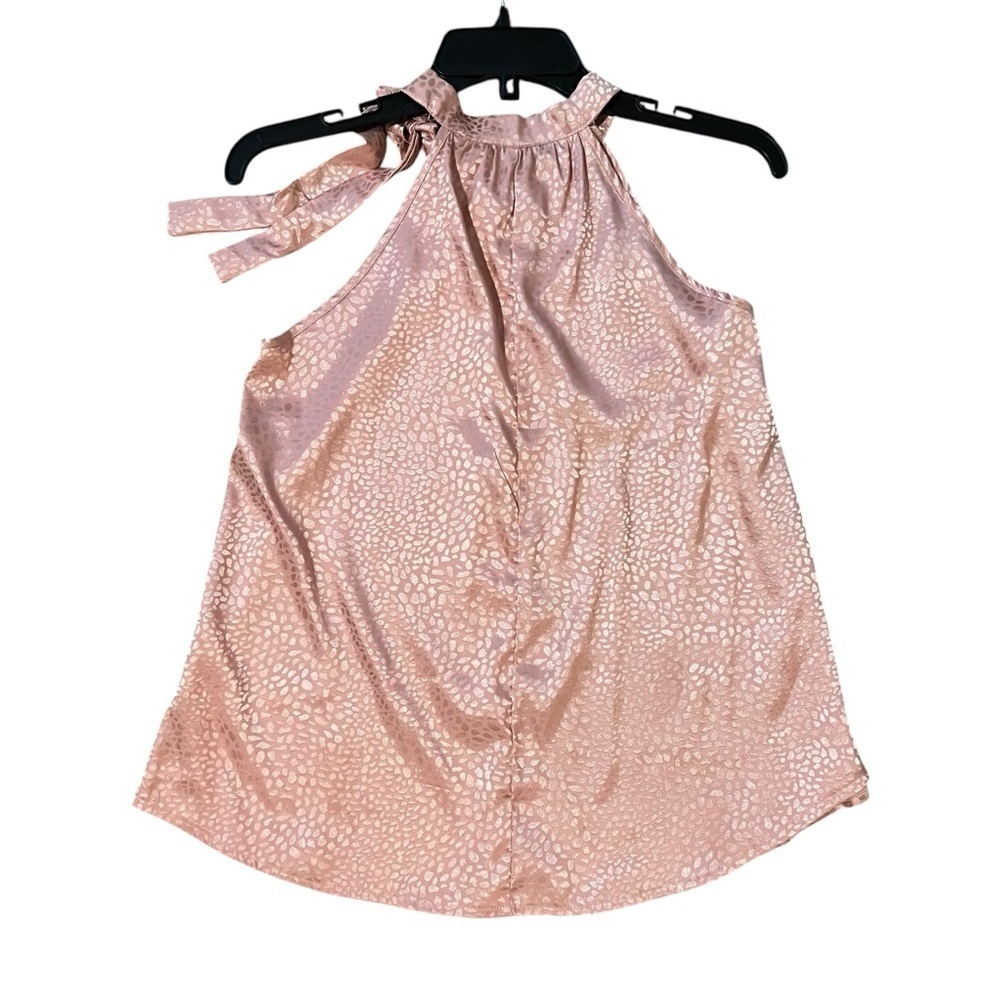 BTFBM Silky Sleeveless Pink Top Size Small - Picture 4 of 6